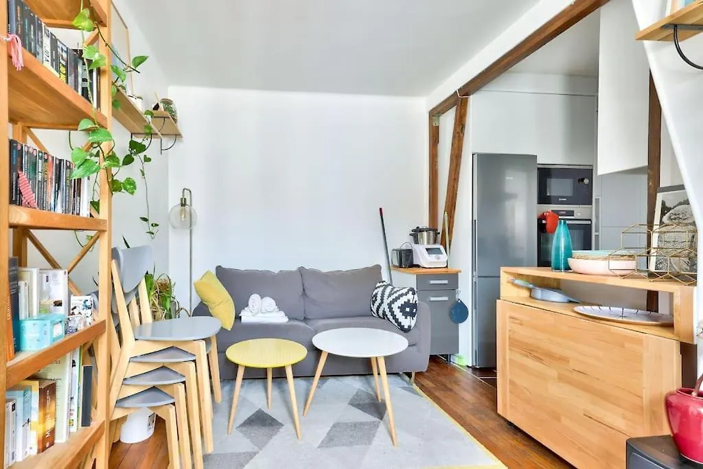 T2 Confortable Et Raffine Au Coeur De Paris Apartment